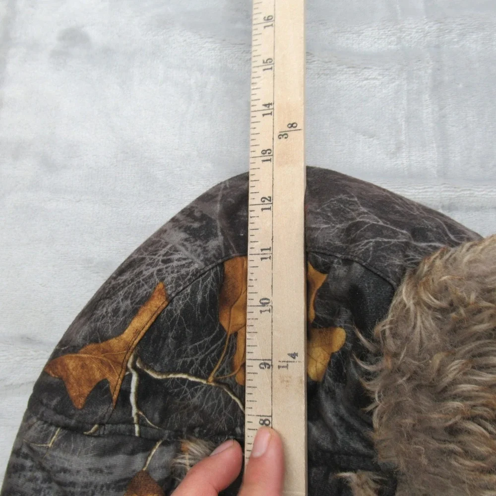 Real Tree‎ Trapper Hat Camouflage Thinsulate Insulation Fur Trim Warm Winter